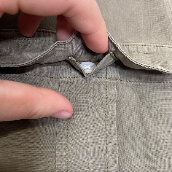 Thread & Supply T-Shirt Dress green pockets has a couple of spots see pics M - Picture 4 of 11